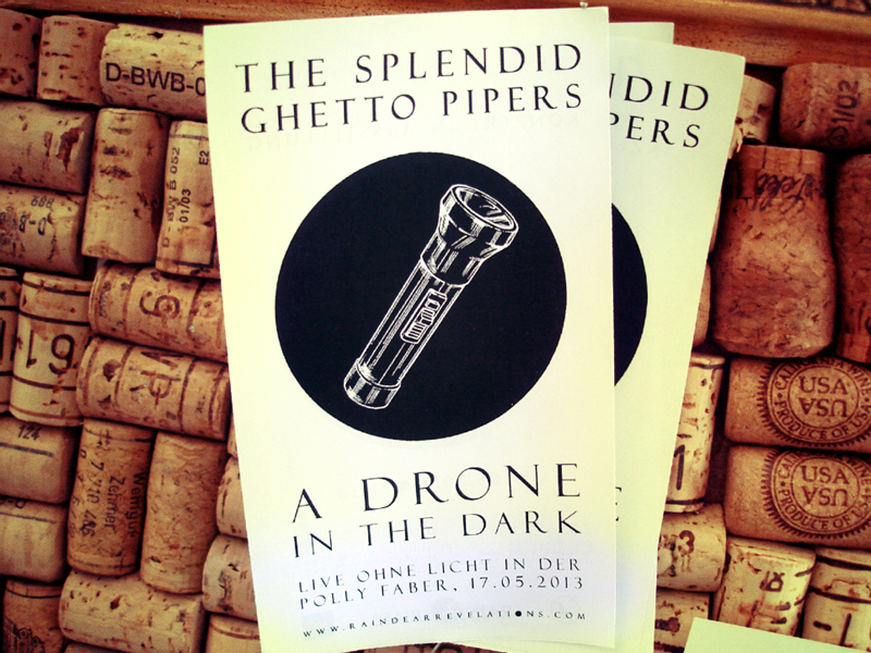News: The Splendid Ghetto Pipers live ohne Licht