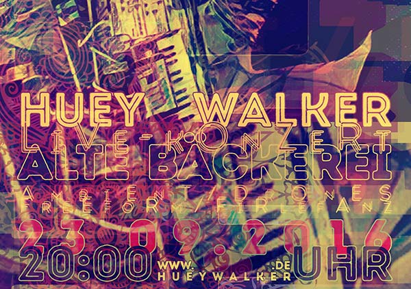 Huey Walker live in der Alten Bäckerei, Greifswald – 23.09.2016