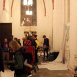 Vernissage der Ausstellung "heute mir, morgen dir; hodie mini, cras tibi", Marienkirche Greifswald (Photo: Nils Zippel)