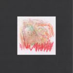 Huey Walker - "Hurley Wakes", pc. 058 (8 x 8 cm, 2019)