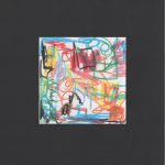 Huey Walker - "Hurley Wakes", pc. 065 (8 x 8 cm, 2019)