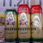 Wird gemeinhin ja nicht empfohlen, jedoch heute im Einkaufsladen gesehen: Bier in höheren Dosen!