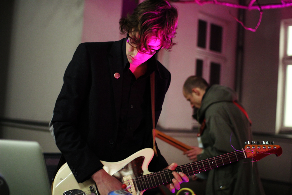 The Splendid Ghetto Pipers live (Photo: Lucas Treise)