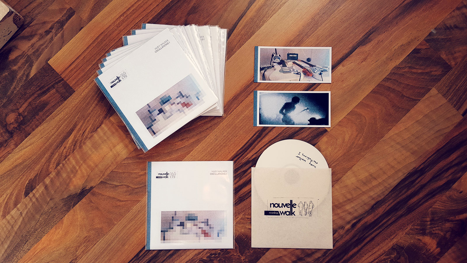 Huey Walker – Oscillations (Album-Artwork)