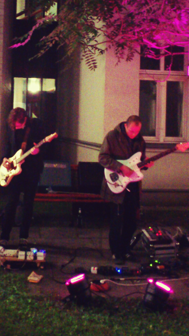 The Splendid Ghetto Pipers live im Amtsgericht, Greifswald (Photo: C. K.)