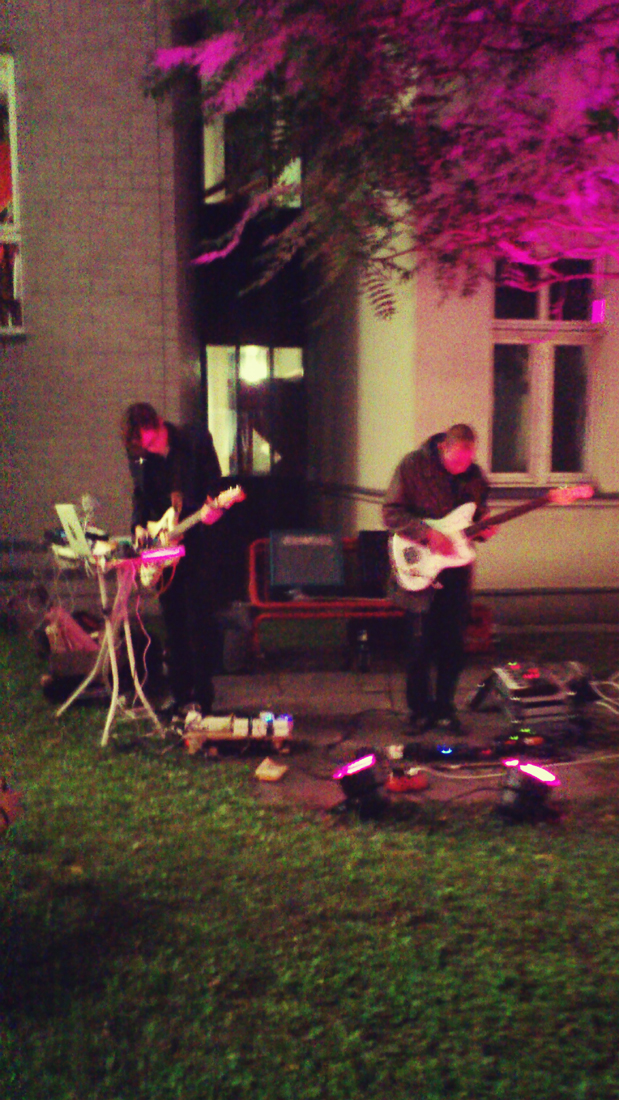 The Splendid Ghetto Pipers live im Amtsgericht, Greifswald (Photo: C. K.)