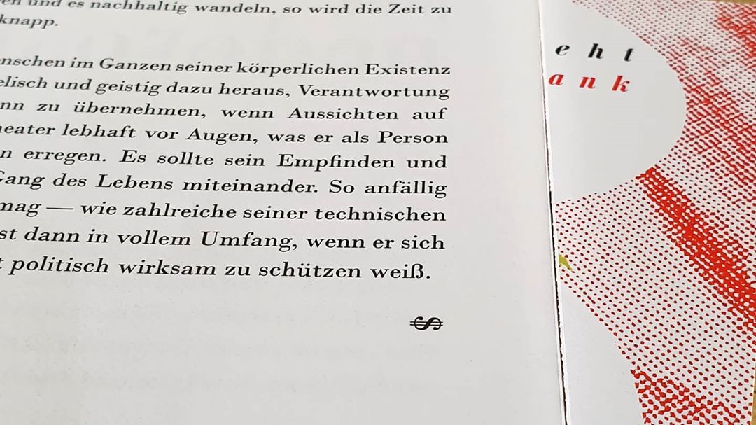 Programmheft für "Erreger" von Albert Ostermaier, Aufführung im StuThe in Greifswald